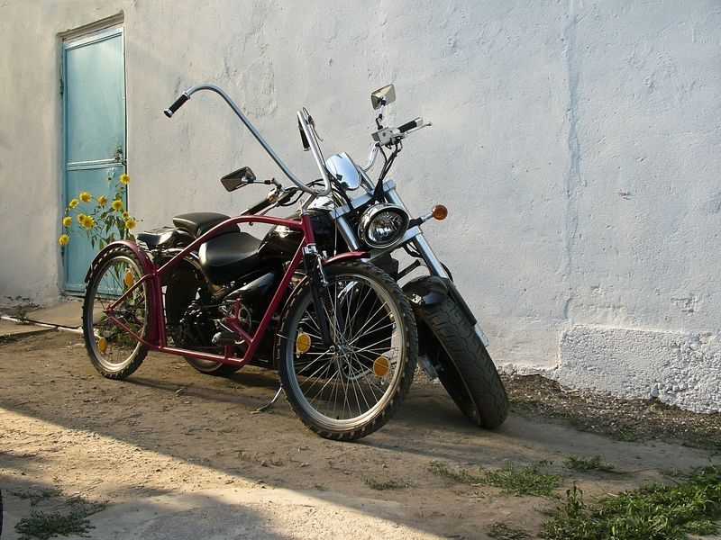 Bike and motorcycle